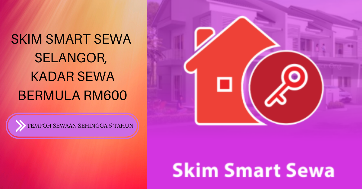 Skim Smart Sewa Negeri Selangor, Kadar Sewa Bermula RM600